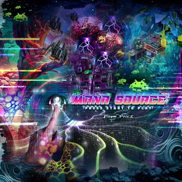 Press Start to Play by Mana Source - album cover