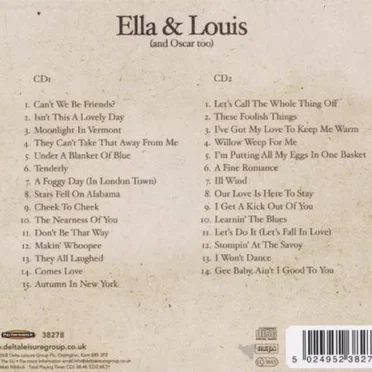 Ella & Louis (and Oscar Too)