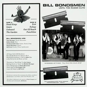 Until The Razor Cuts by Bill Bondsmen - album cover