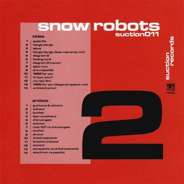 Snow Robots, Volume 2 by Various Artists - album cover