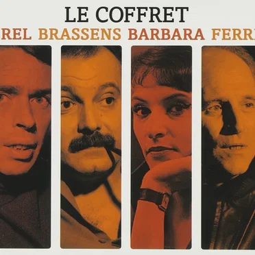Brel, Brassens, Barbara, Ferré : Le Coffret by Various Artists - album cover
