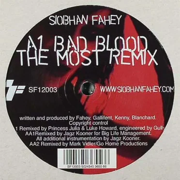 Bad Blood by Siobhan Fahey - album cover