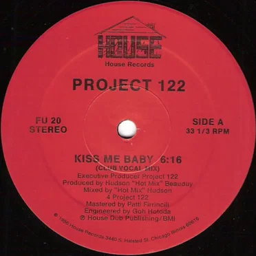 Kiss Me Baby by Project 122 - album cover