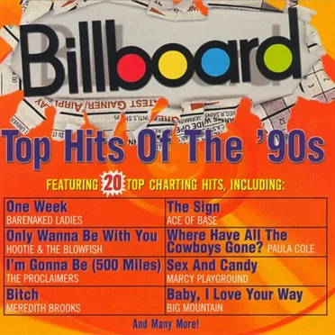Billboard Top Hits of the 90's by Various Artists - album cover