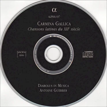 Carmina Gallica: Chansons latines du XIIe siècle
