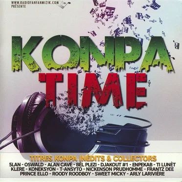 Konpa Time by Various Artists - album cover