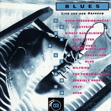 Blues - Live aus dem Orpheum by Various Artists - album cover