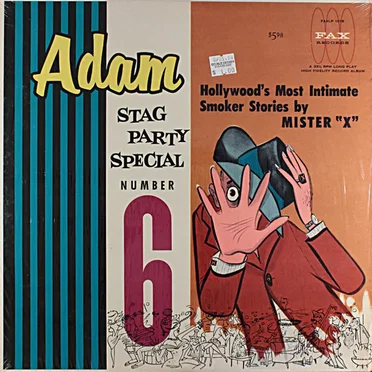 Adam Stag Party Special Number 6: Hollywood’s Most Intimate Smoker Stories By Mister “X”