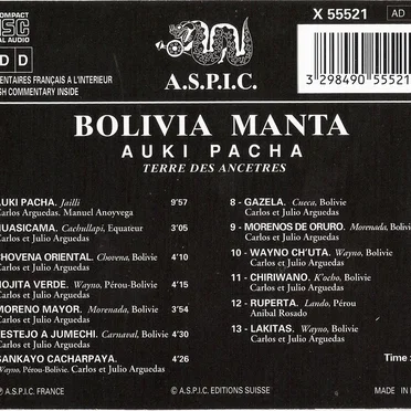 Bolivia Manta