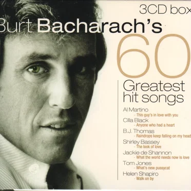 Burt Bacharach’s 60 Greatest Hit Songs by Various Artists - album cover