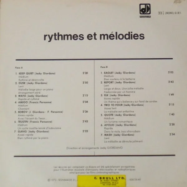 Rythmes Et Mélodies