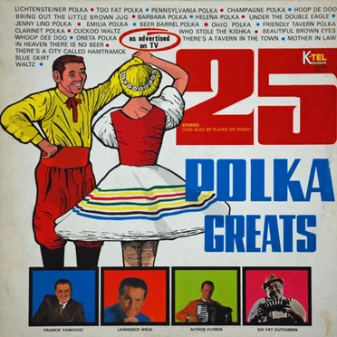 25 Polka Greats by Various Artists - album cover