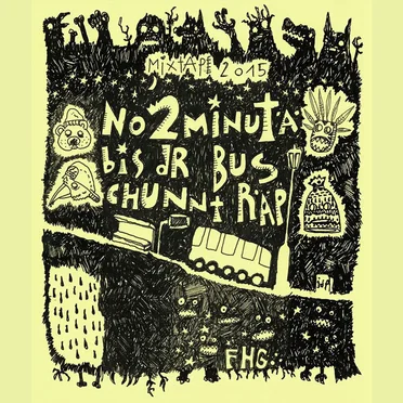 No 2 Minutä bis dr Bus chunnt Räp by FHG - album cover