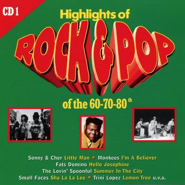 Highlights of Rock & Pop of the 60-70-80th by Various Artists - album cover