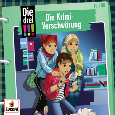 Die drei !!! Fall 88: Die Krimi-Verschwörung by Die drei !!! - album cover