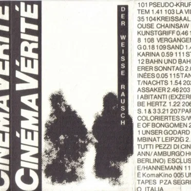 Der Weisse Rausch by Cinéma Vérité - album cover