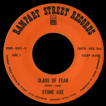 Slave of Fear / Snakebite by Stone Axe - album cover