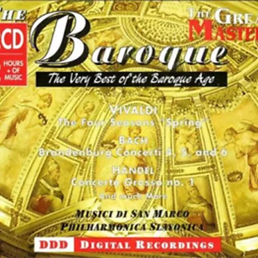 The Baroque: The Very Best of the Baroque Age by Various Artists - album cover