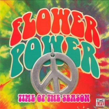 Flower Power: The Time of the Season by Various Artists - album cover