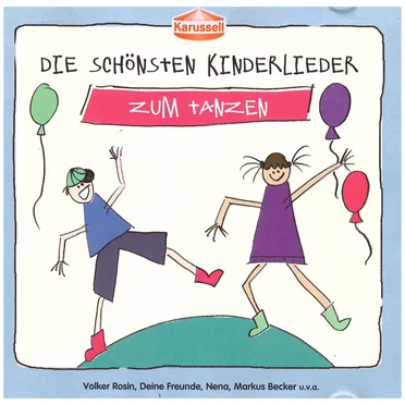 Die schönsten Kinderlieder: Zum Tanzen by Various Artists - album cover