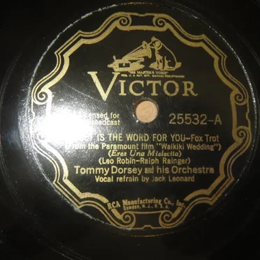 Sweet Is the Word for You / In a Little Hula Heaven