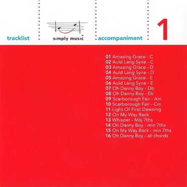 Simply Music - Accompaniment 1 by Various Artists - album cover