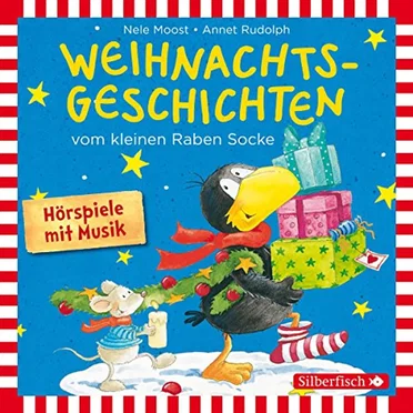 Weihnachts-Geschichten vom kleinen Raben Socke by Nele Moost - album cover