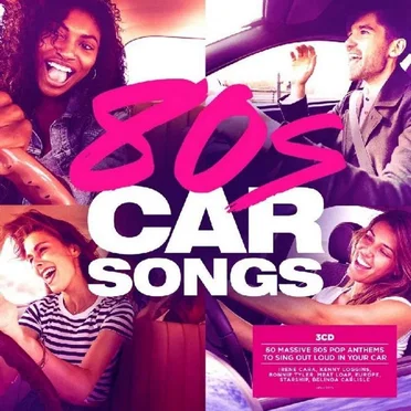 80s Car Songs by Various Artists - album cover
