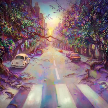 Abbey Road Reimagined: A Tribute to the Beatles by Various Artists - album cover