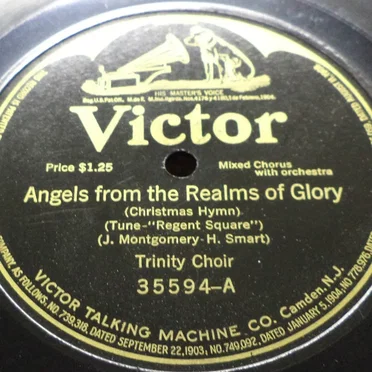 Angels From the Realms of Glory / Oh, Little Town of Bethlehem by Trinity Choir - album cover
