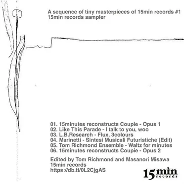 A sequence of tiny masterpieces of 15min records #1 by Various Artists - album cover