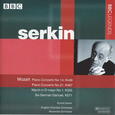 Piano Concerto no. 14 K. 449 / Piano Concerto no. 21 / March in D major K. 335 / Six German Dances K. 571