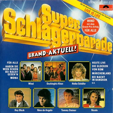 Super Schlagerparade Brand-Aktuell! by Various Artists - album cover