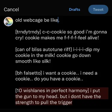 wishlane hops into virtual self's daw