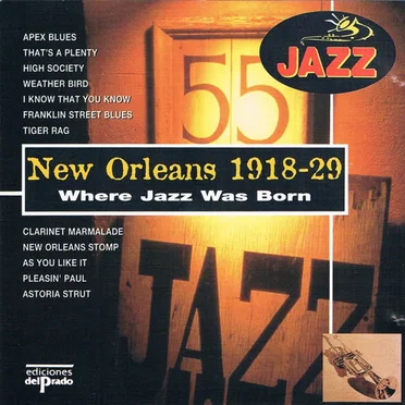 Los orígenes del jazz. New Orleans 1918-29 by Various Artists - album cover