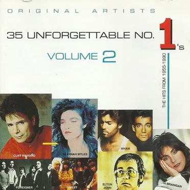 35 Unforgettable No. 1's, Volume 2 by Various Artists - album cover