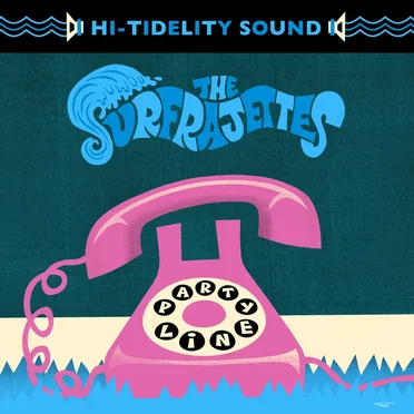 Party Line / Toxic by The Surfrajettes - album cover