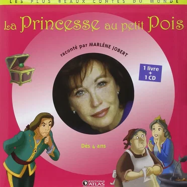 La Princesse au petit pois by Marlène Jobert - album cover