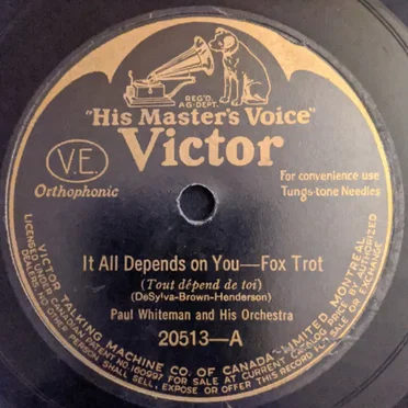 It All Depends on You / That Saxophone Waltz