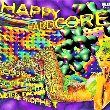 Happy Hardcore by Various Artists - album cover