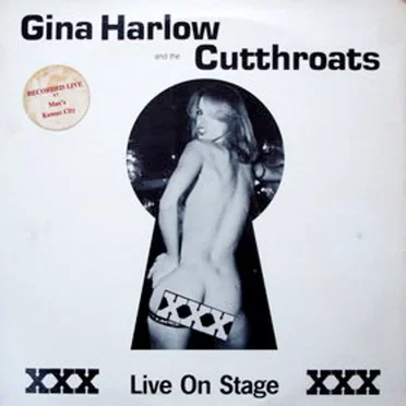 Live on Stage by Gina Harlow and The Cutthroats - album cover