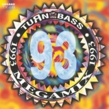 Turn Up the Bass Megamix 1993 by Various Artists - album cover