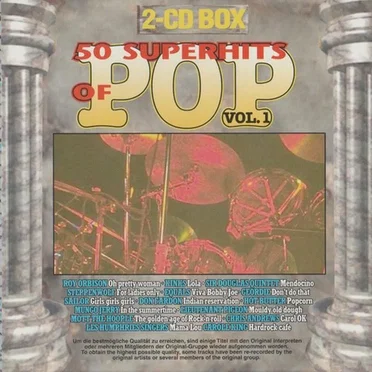 50 Superhits of Pop, Vol. 1 by Various Artists - album cover