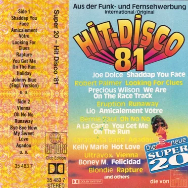 Super 20 - Hit Disco ’81 by Various Artists - album cover