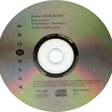 Kreisleriana, Humoresque, Arabesque