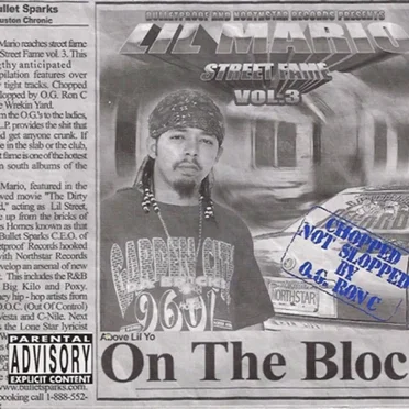 Street Fame Vol.3 (ChoppedNotSlopped) Version by Lil’ Mario - album cover