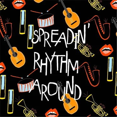 Spreadin' Rhythm Around by Chelsea Reed and the Fair Weather Five - album cover