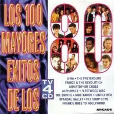 Los 100 mayores éxitos de los 80 by Various Artists - album cover