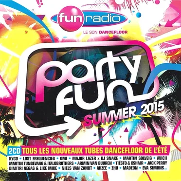 Fun Radio: Party Fun: Summer 2015 by Various Artists - album cover