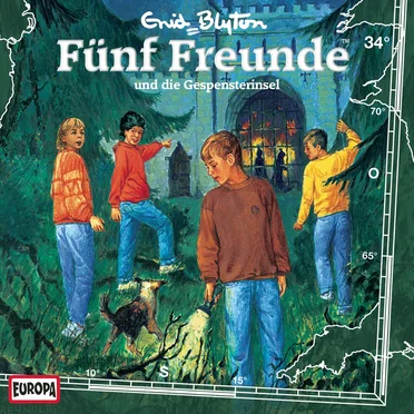 Fünf Freunde, Episode 34: und die Gespensterinsel by Enid Blyton - album cover